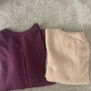 Loft sweaters